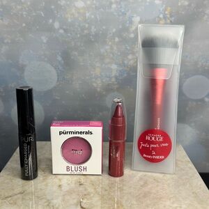 PUR Minerals 3 Piece Travel Size Bundle + Brush